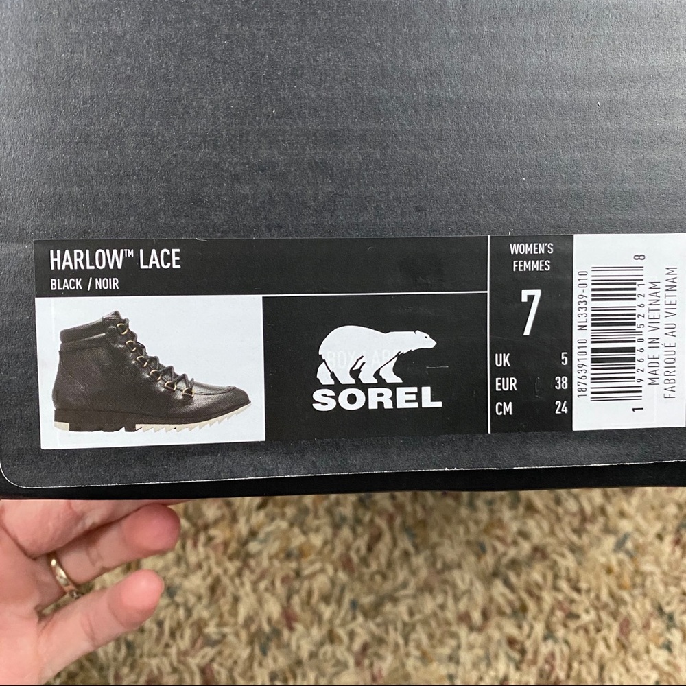 Sorel • New Harlow Lace Boots - Picture 2 of 7